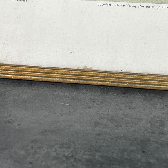 Vintage 1937 Hummel Stormy Weather Print Ars Sacra Josef Muller Munich Germany - Picture 8 of 10